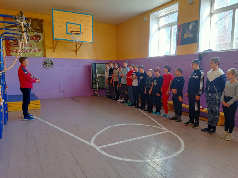 I этап школьных спортивных соревнований.